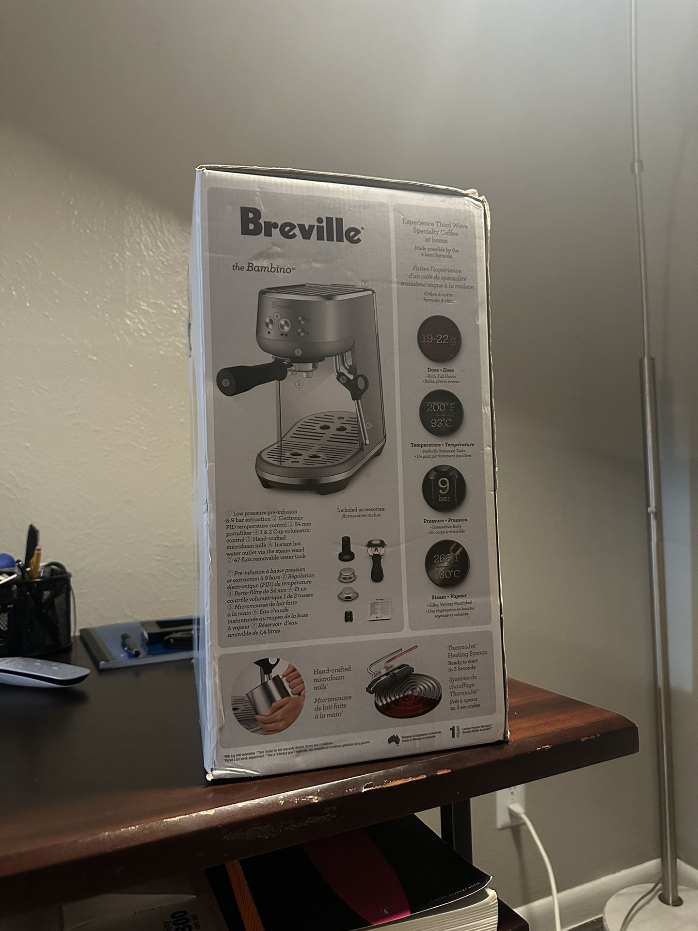 Espresso Maker, Breville, The Bambino