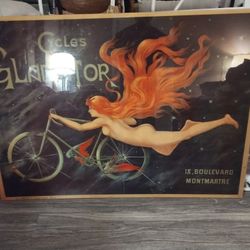 Cycles Gladiators Print 37" X 51" 