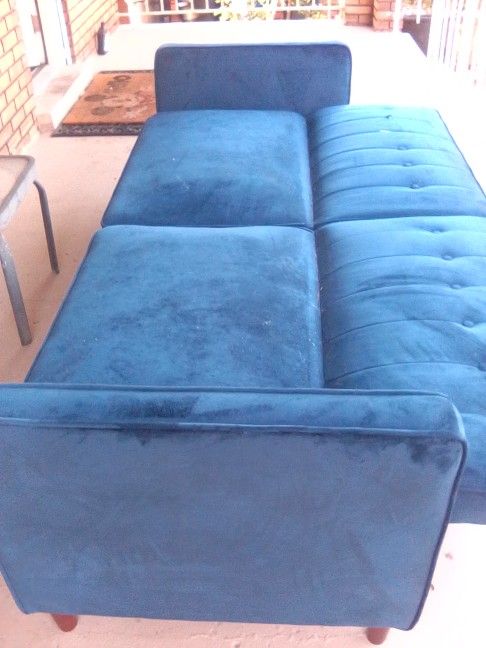 Blue Futon