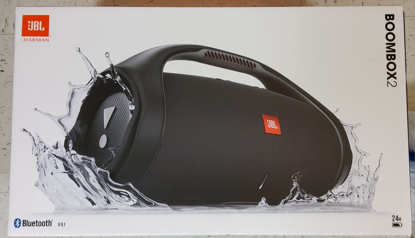BRAND NEW AUTHENTIC JBL BOOMBOX 2 WIRELESS SPEAKER