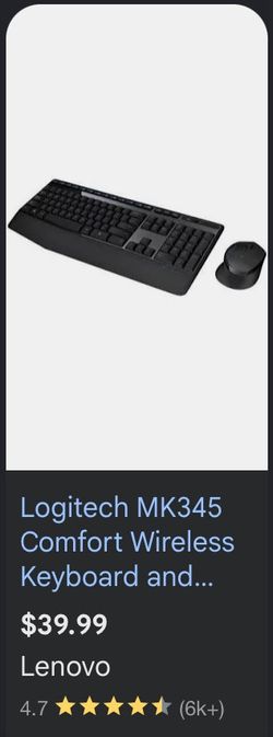 Logitech Combo Mk345