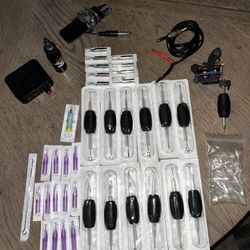 Used Tattoo Kit That Still Works, Tattoo Ink Got On Some Needle Packs But Isn’t Ruined 