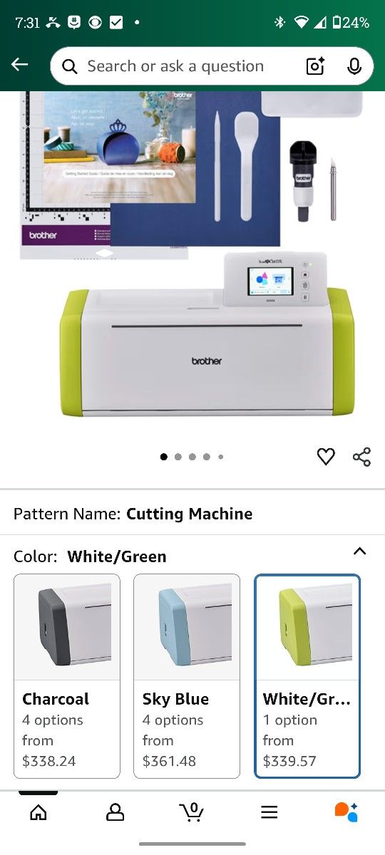 Brother Scan An Cut Machine