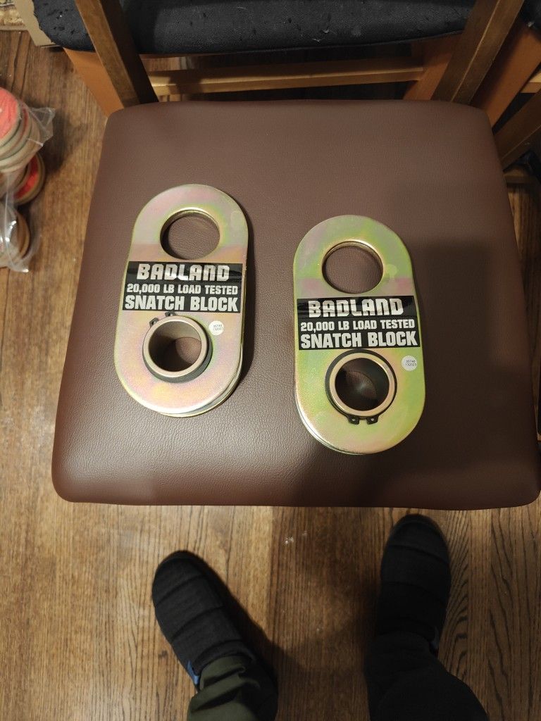 Badland 20,000 Lbs Snatchblocks