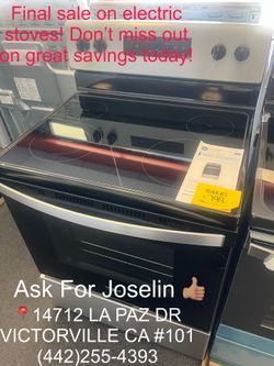 ELECTRIC STOVE 30% OFF