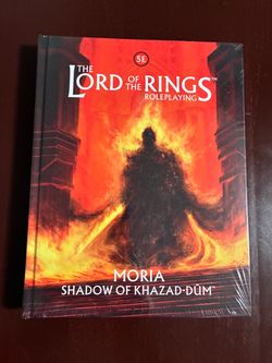 5e Lord of the Rings Roleplaying - Moria - Shadow of Khazad-dum RPG book