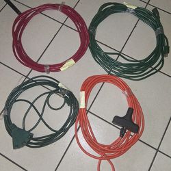 Selling 4 New extension cords $40 for all.