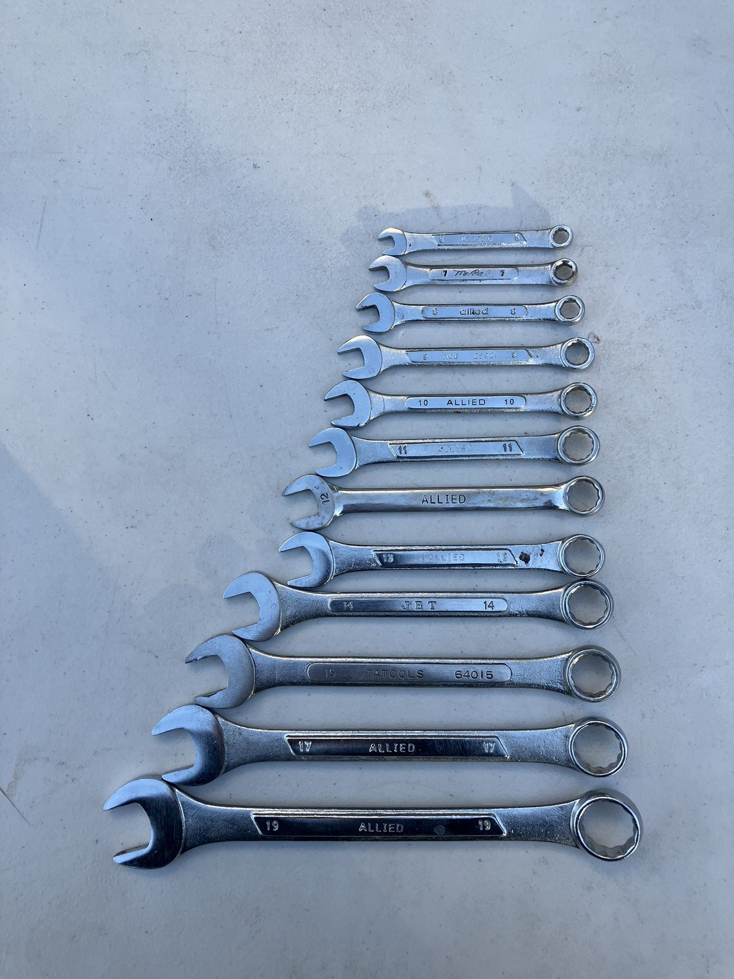 Metric Wrench Set