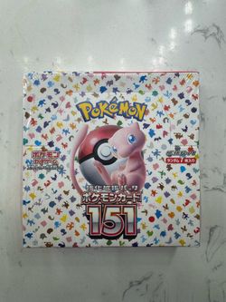 Pokémon Card 151 Japanese Booster Box (Sealed)