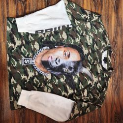 Lil Wayne long sleeve camo Shirt by PRIINT