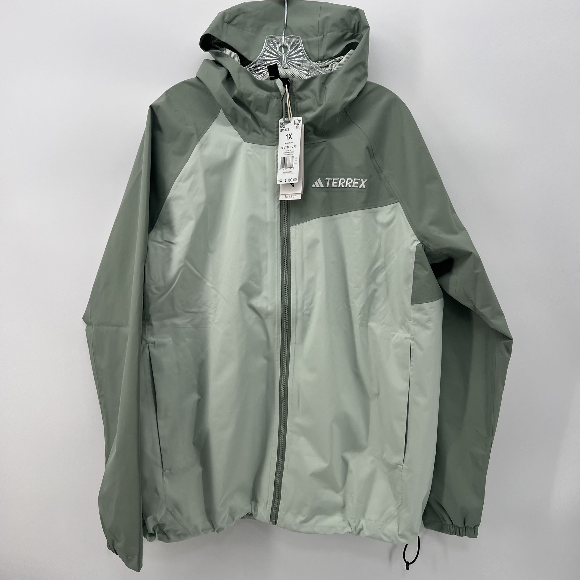 Adidas Rain Hooded Jacket Women’s 1X