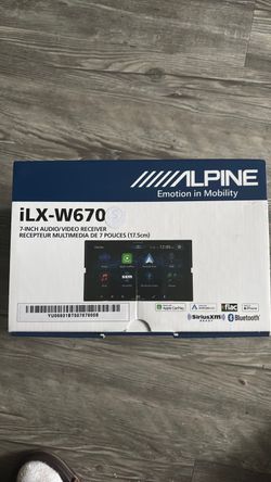 Alpine iLX-W670 7-Inch Car Audio Receiver