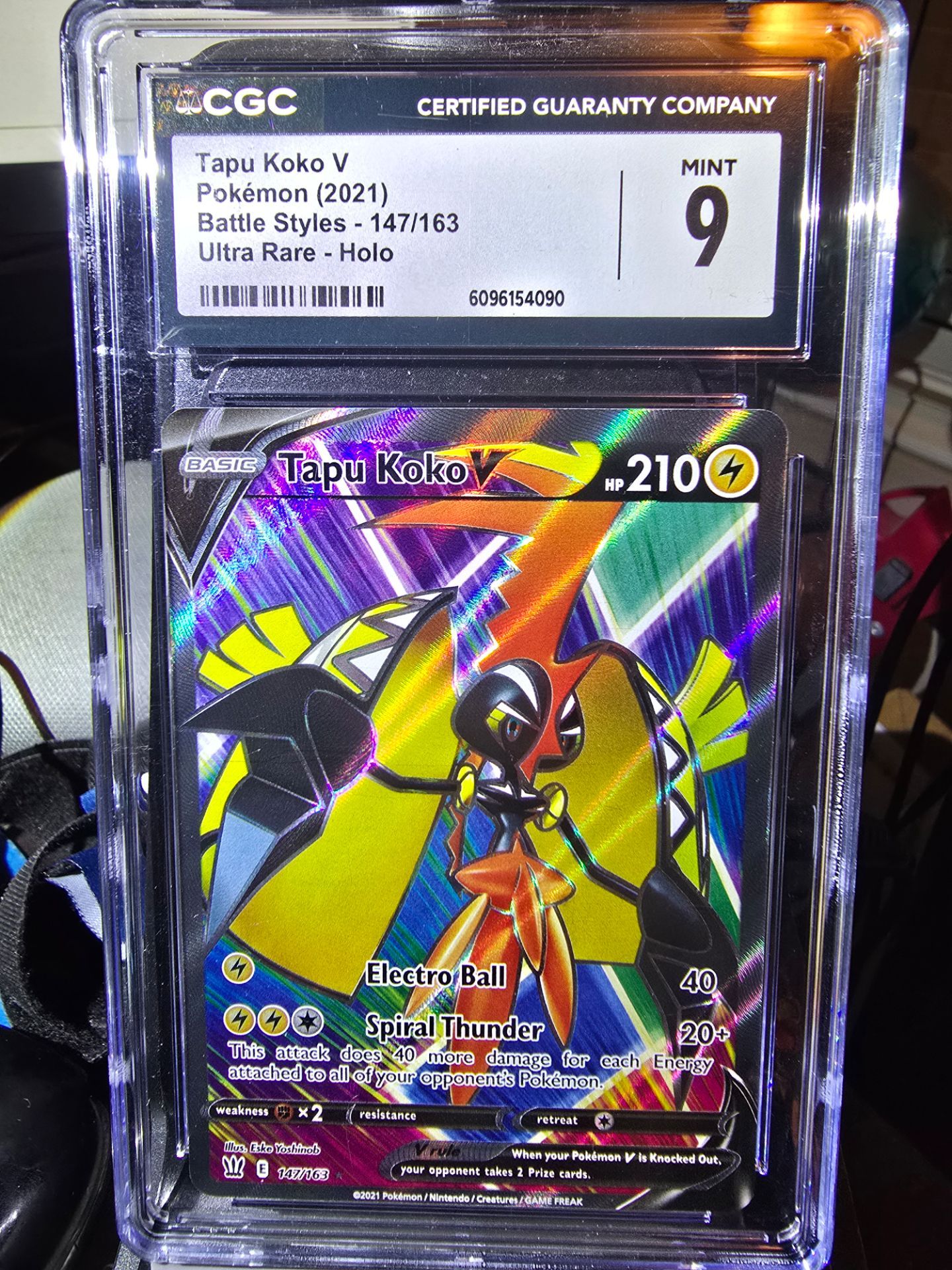 Quaquaval Ex Japanese Shiny Treasure MINT 9