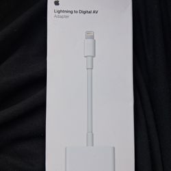 Apple Lightning To Digital  Av Adapter