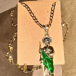 Beautiful Brand New Large Stainless Jesus Piece! 24” 