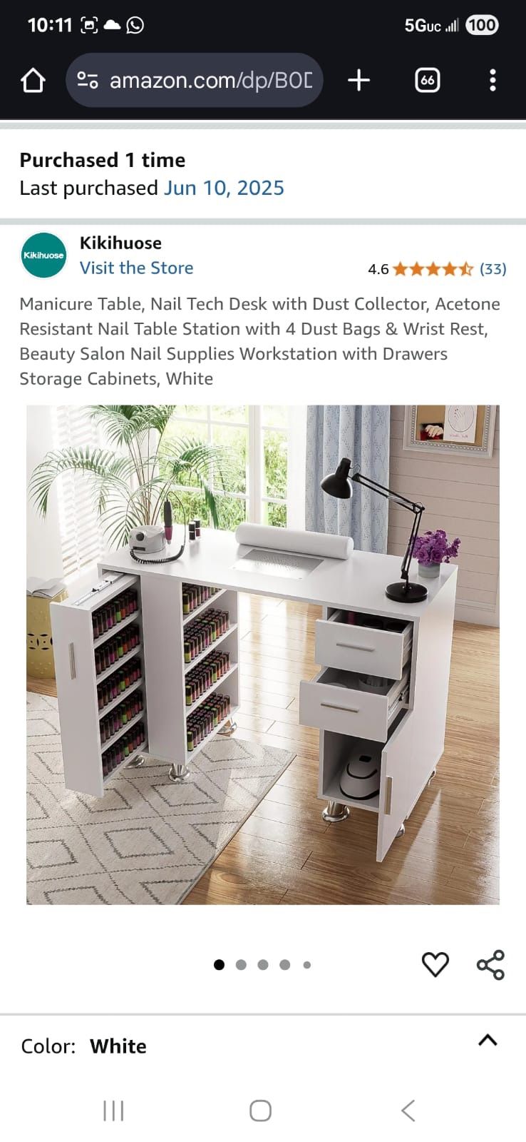 NAILTECH TABLE