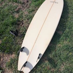 6'10 Surfboard Midlength Fish Mike Doyle 45L 