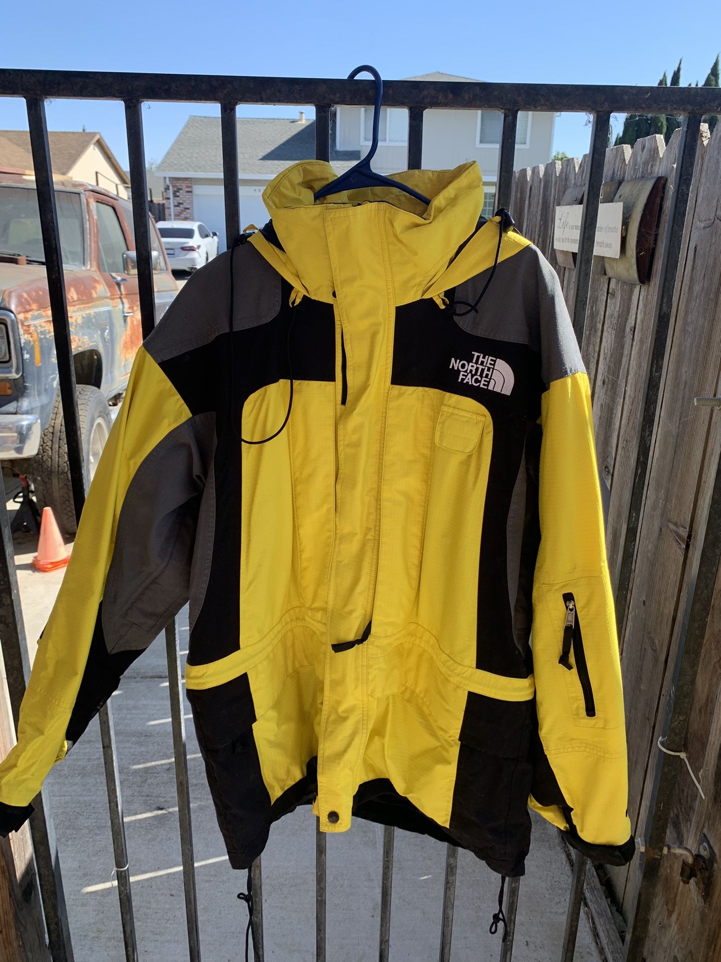 Yellow North face Jacket Gore Tex