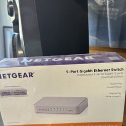 NETGEAR 5-Port Gigabit Ethernet Switch For Sale 