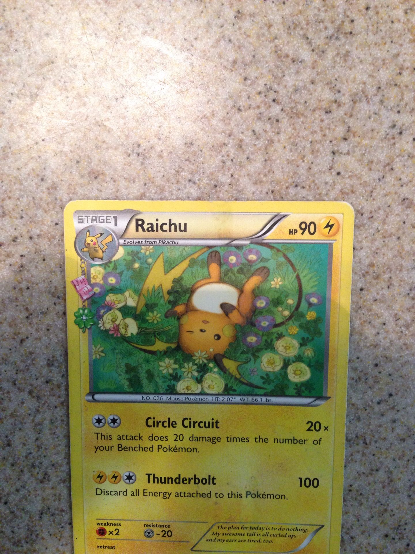 Pokemon Stage1 Raichu