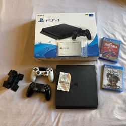 PS4 Bundle original box and receipt 