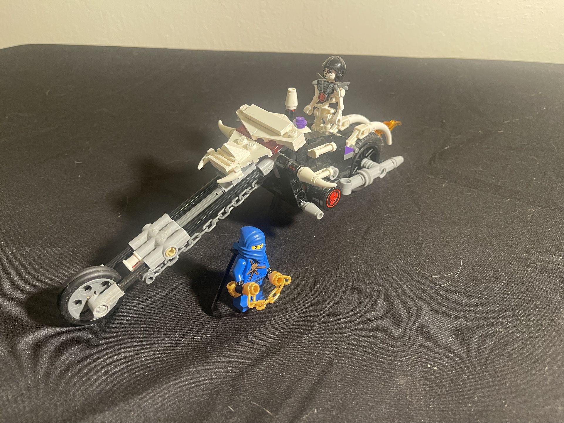 Lego Ninjago 2259: Skull Motorbike. 99% Complete 