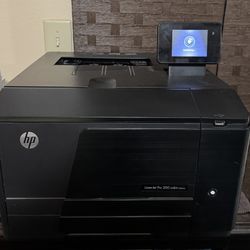 HP laser jet pro 200 color printer