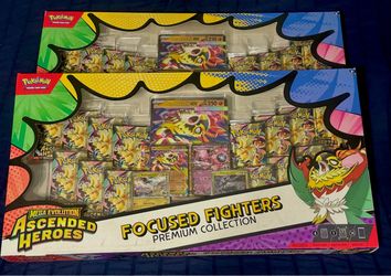 Pokémon Mega Evolution Ascended Heroes Focused Fighters Premium Collection (x2)