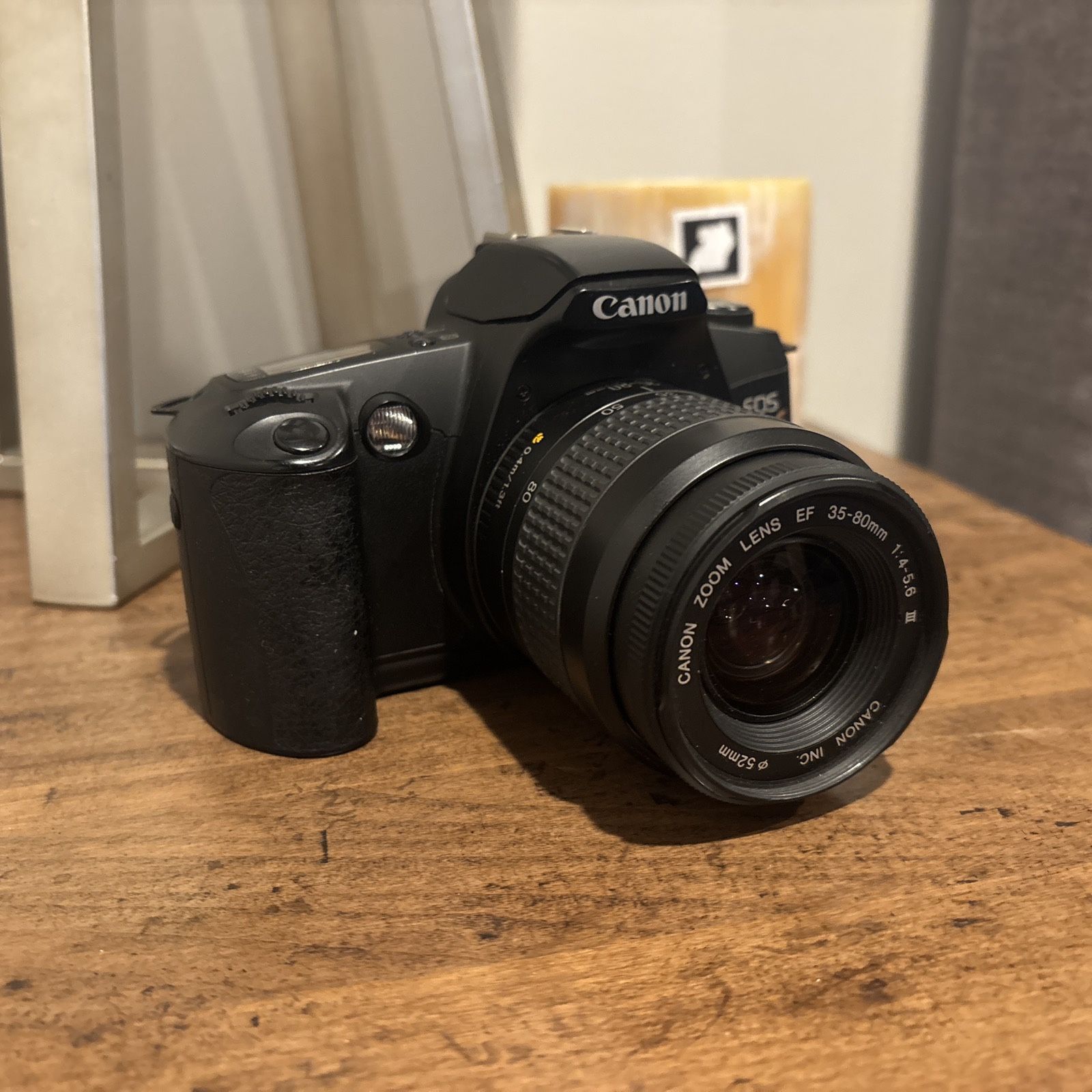 Canon EOS Rebel G 35mm SLR Film Camera with 35-80mm Lens - Very Good Condition