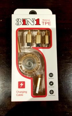 3 In 1 Charging Cable