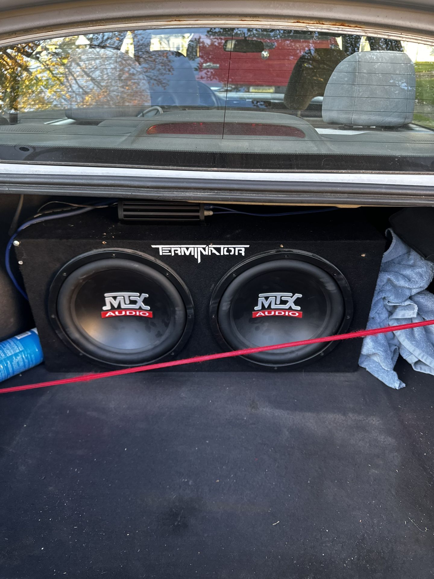 MTX Terminator 2 12s With KKicker Amp