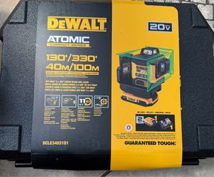FLASH SALE ⚡️🔆✳️🆕❇️ Shop DEWALT 20-V Lithium-Ion 3-Plane Beam 360° 130 ft. Laser Level Kit with 2.0Ah Battery, Charger, and Case