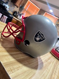Raiders plastic helmet
