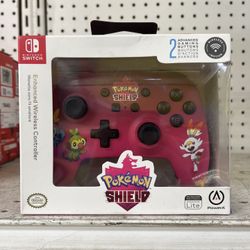 Nintendo Switch Wireless Controller Pokémon Shield (NEW)