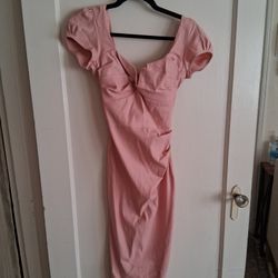 Vintage Style Pink Dress