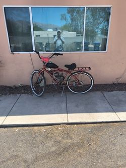Powerful 100cc 2 Stroke Motorized Bike