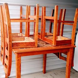 Table And 4 Chairs 
