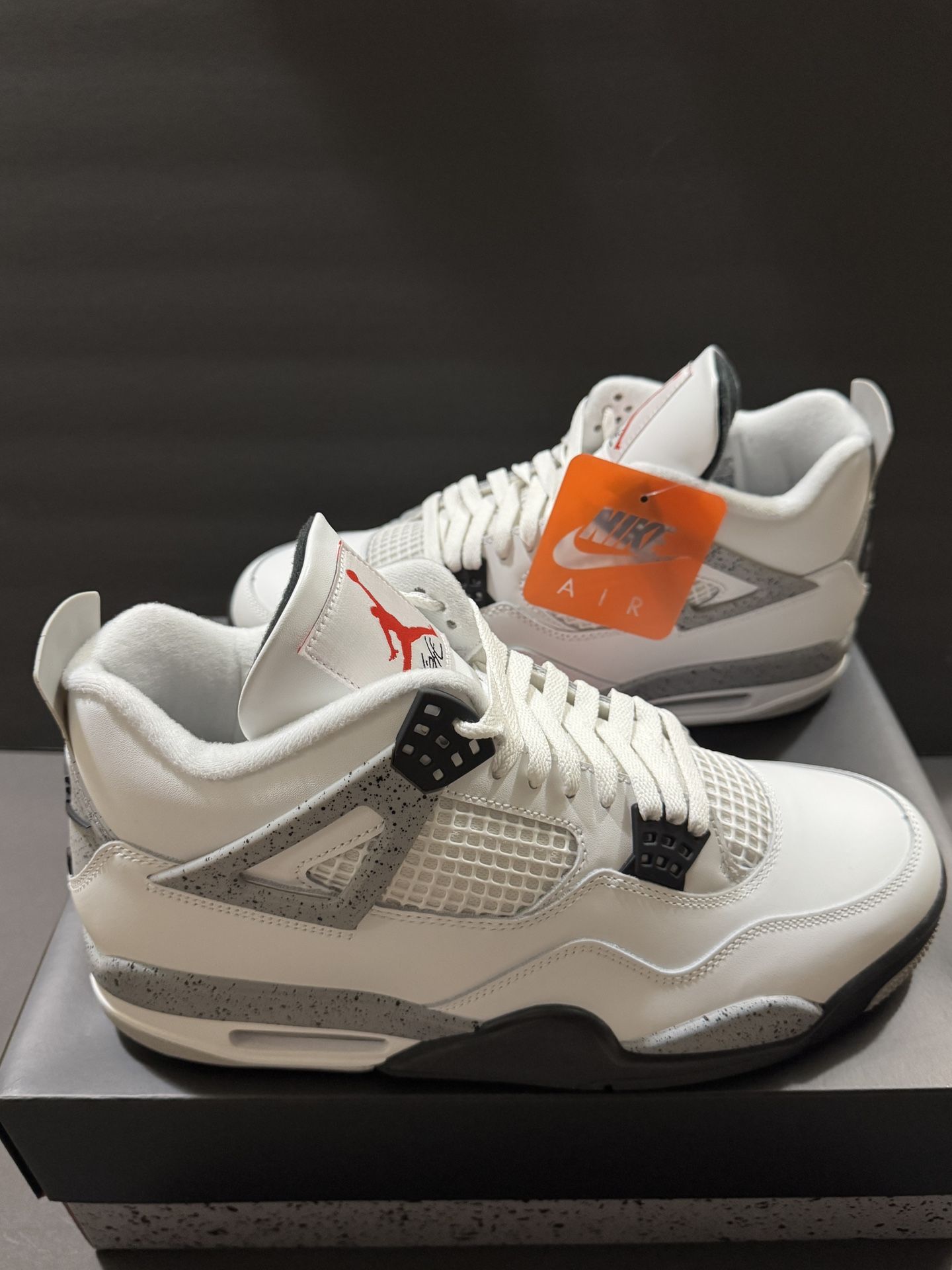 Air Jordan 4 Retro OG Size 12.5M “ White Cement 2025”