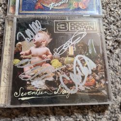 No Doubt And 3 Doors Down Autographed Cd