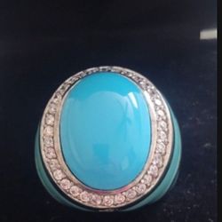 Ring Turquoise Real Collectibles by Adrienne 7