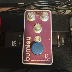 Bogner Burnley Distortion Pedal with Neve transformer. 
