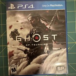 Ghost Of Tsushima PS4