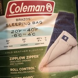 COLEMAN ADULT SLEEPING BAG