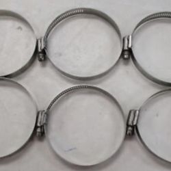 🔧 20 Norton Stainless Steel Hose Clamps – Size 4”, Great Condition