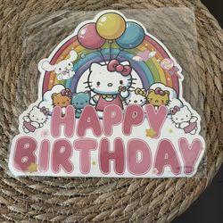 Hello Kitty Cake Topper