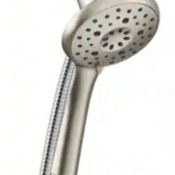 Kohler Claro 3-Spray Wall Mount Handheld Shower Head 1.75 GPM in Vibrant Brushed Nickel