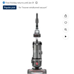 Hoover Wind tunnel Tangle Guard Bagless Upright Vacuum Cleaner