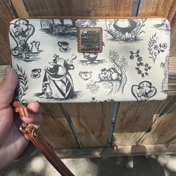 Dooney & Bourke Disney Alice And Wonderland Wallet