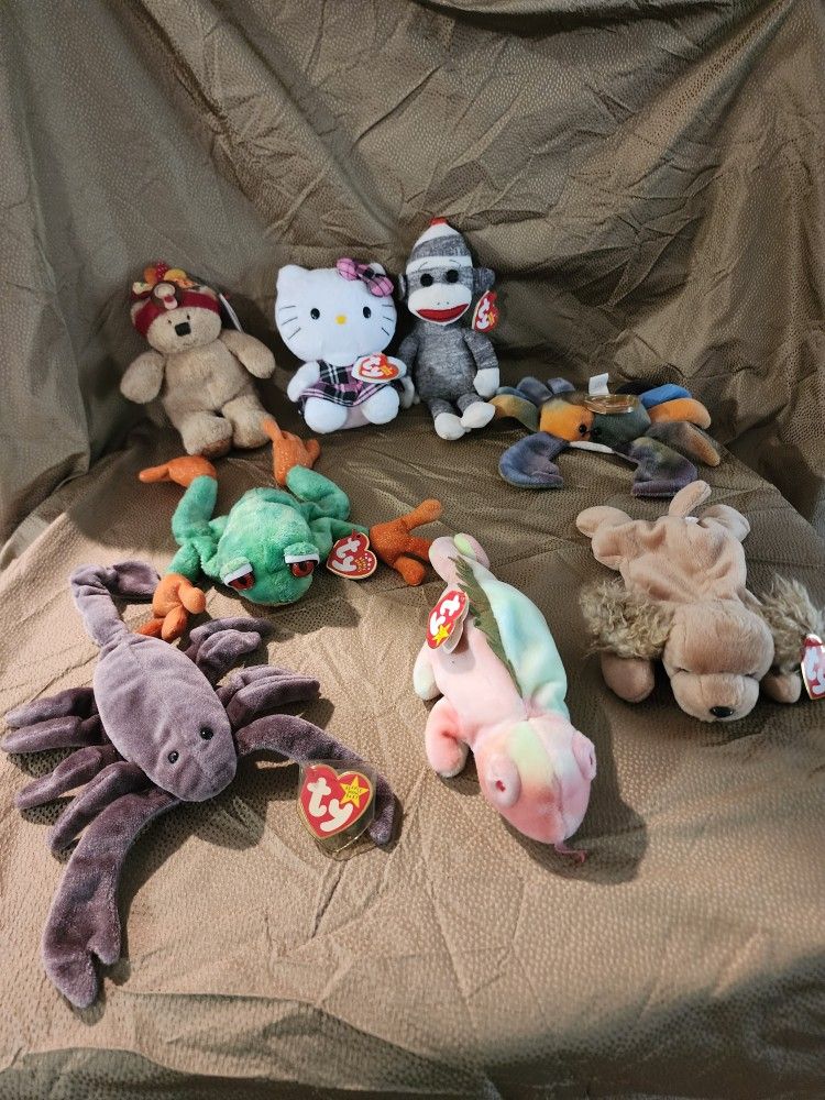 Beanie Babies Assortment (8)