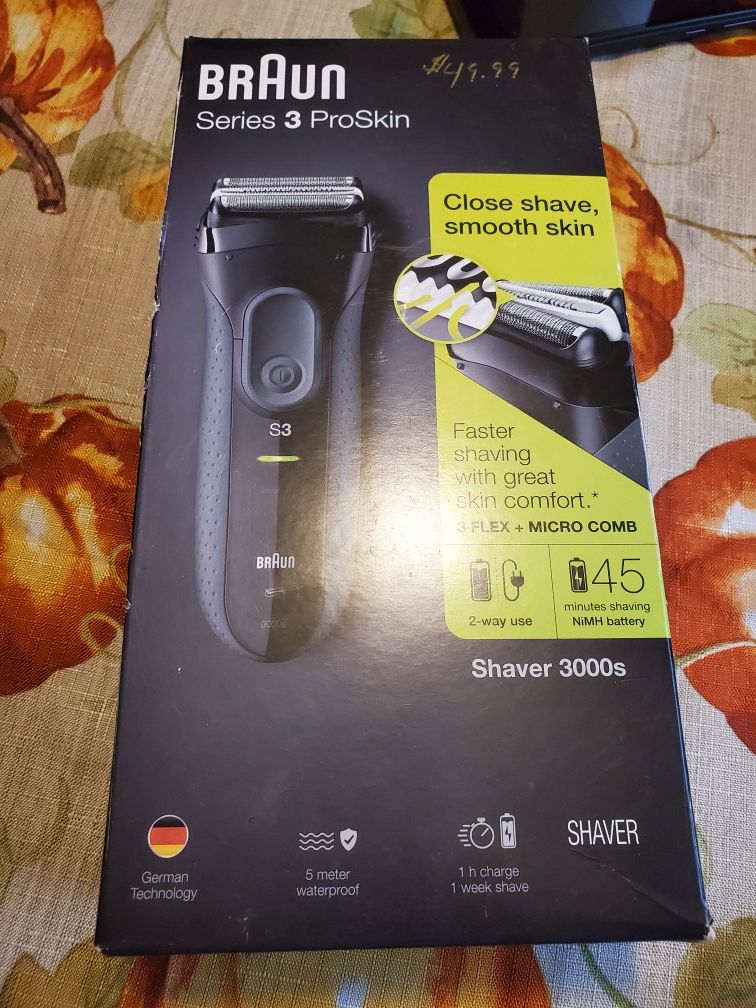 Braun shaver